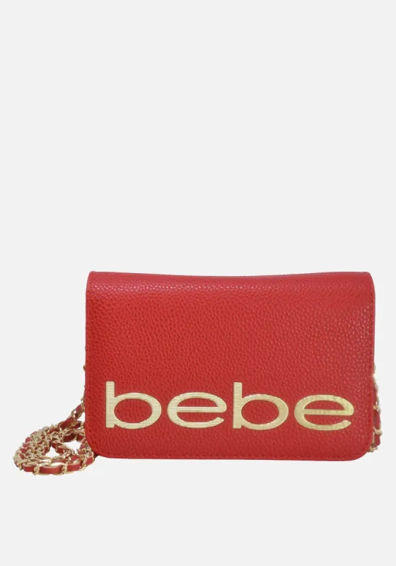 Fabiola Stamped Logo Crossbody sold by Bebe
