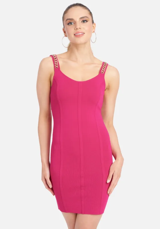 Chain Strap Bodycon Dress sold by Bebe