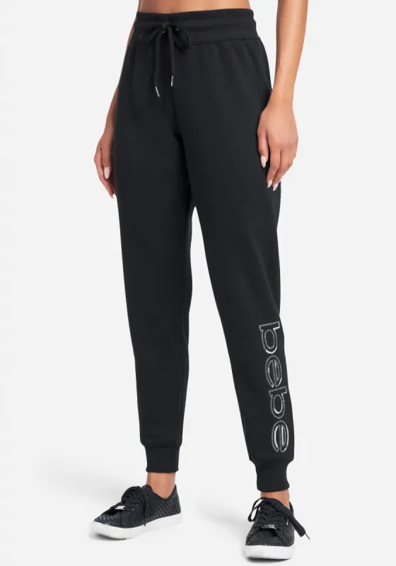 Bebe Sport Sequin Logo Jogger sold by Bebe