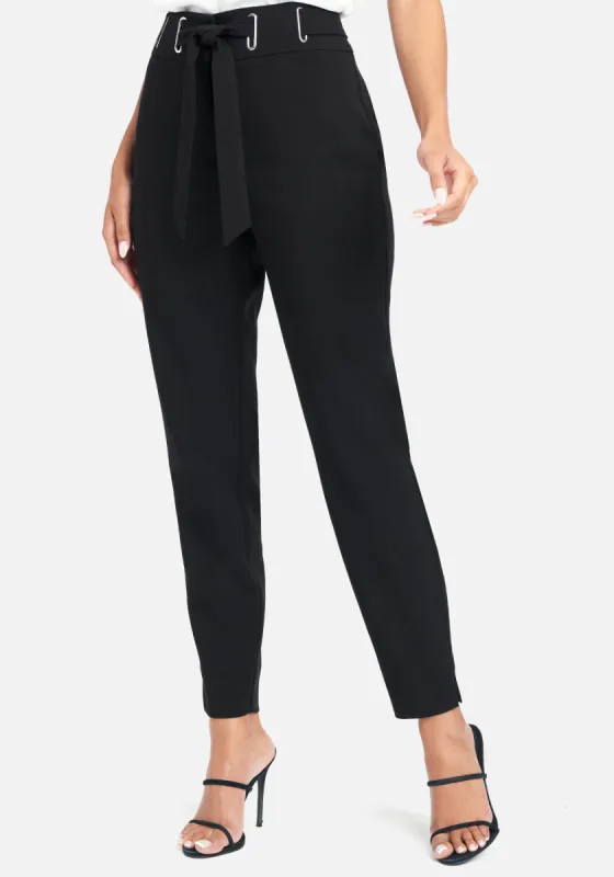 Stretch Twill Grommet Pants sold by Bebe