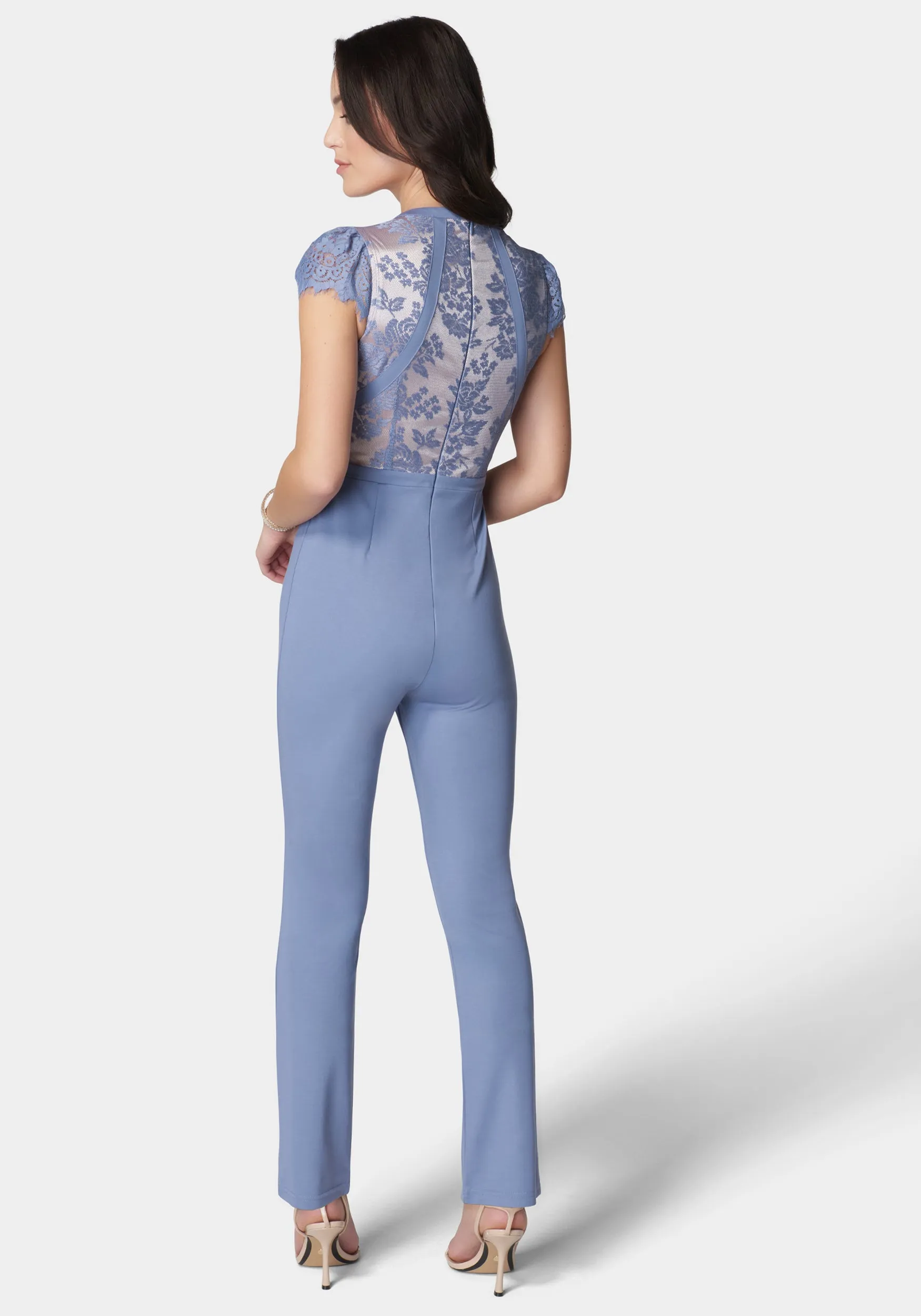 Caged Lace Catsuit sold by Bebe product image thumbnail 3