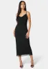 Emma Mesh Maxi Slip Dress sold by Bebe