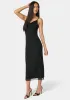 Emma Mesh Maxi Slip Dress sold by Bebe