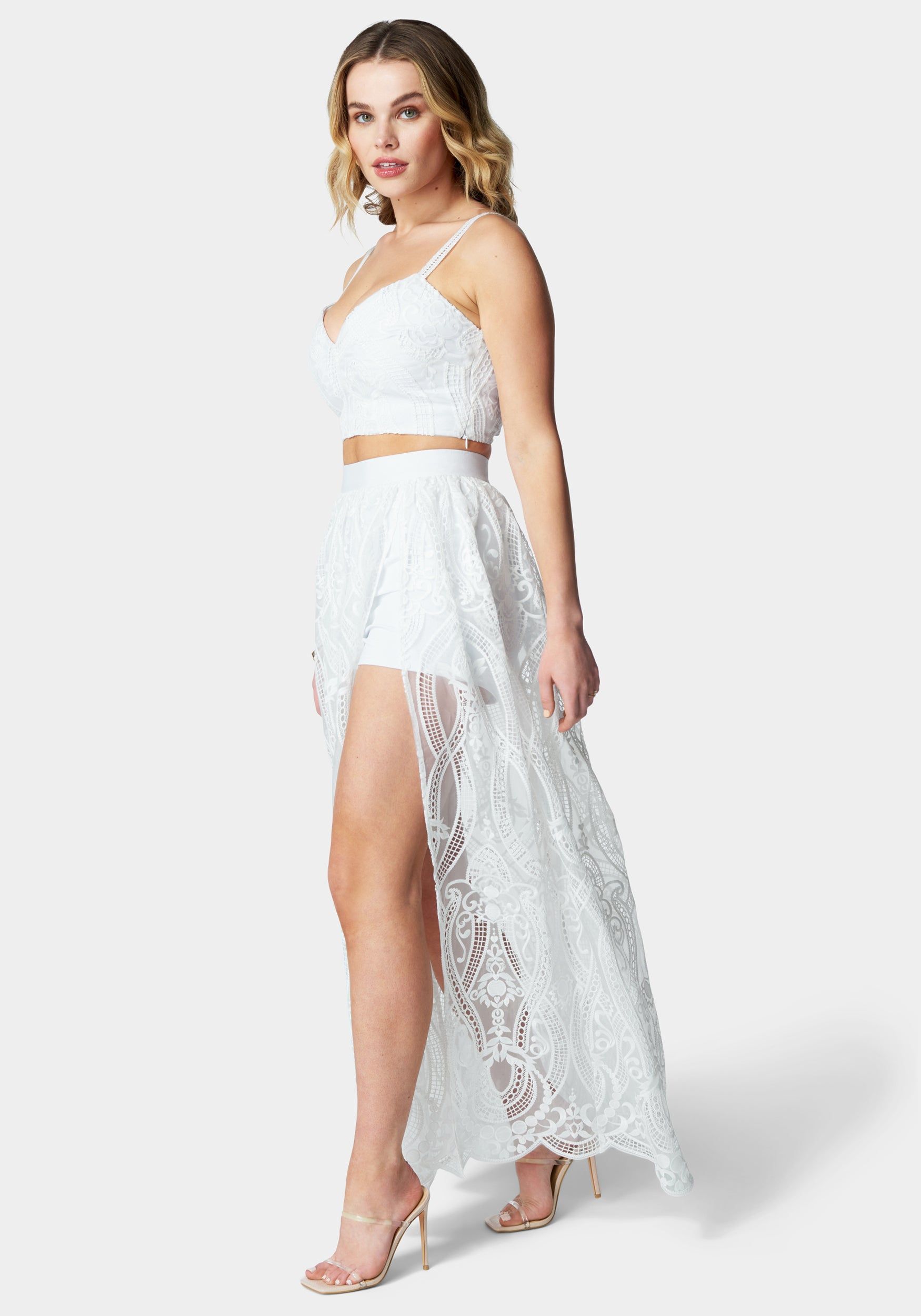 Embroidered Lace Set sold by Bebe product image thumbnail 3