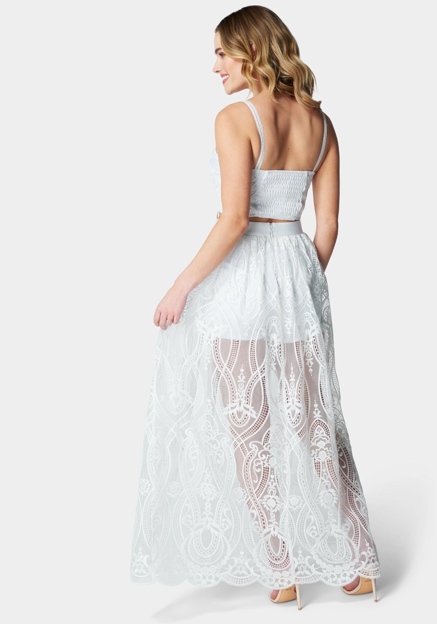 Embroidered Lace Set sold by Bebe product image thumbnail 4