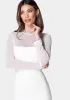 Crystal Mesh Mini Dress sold by Bebe