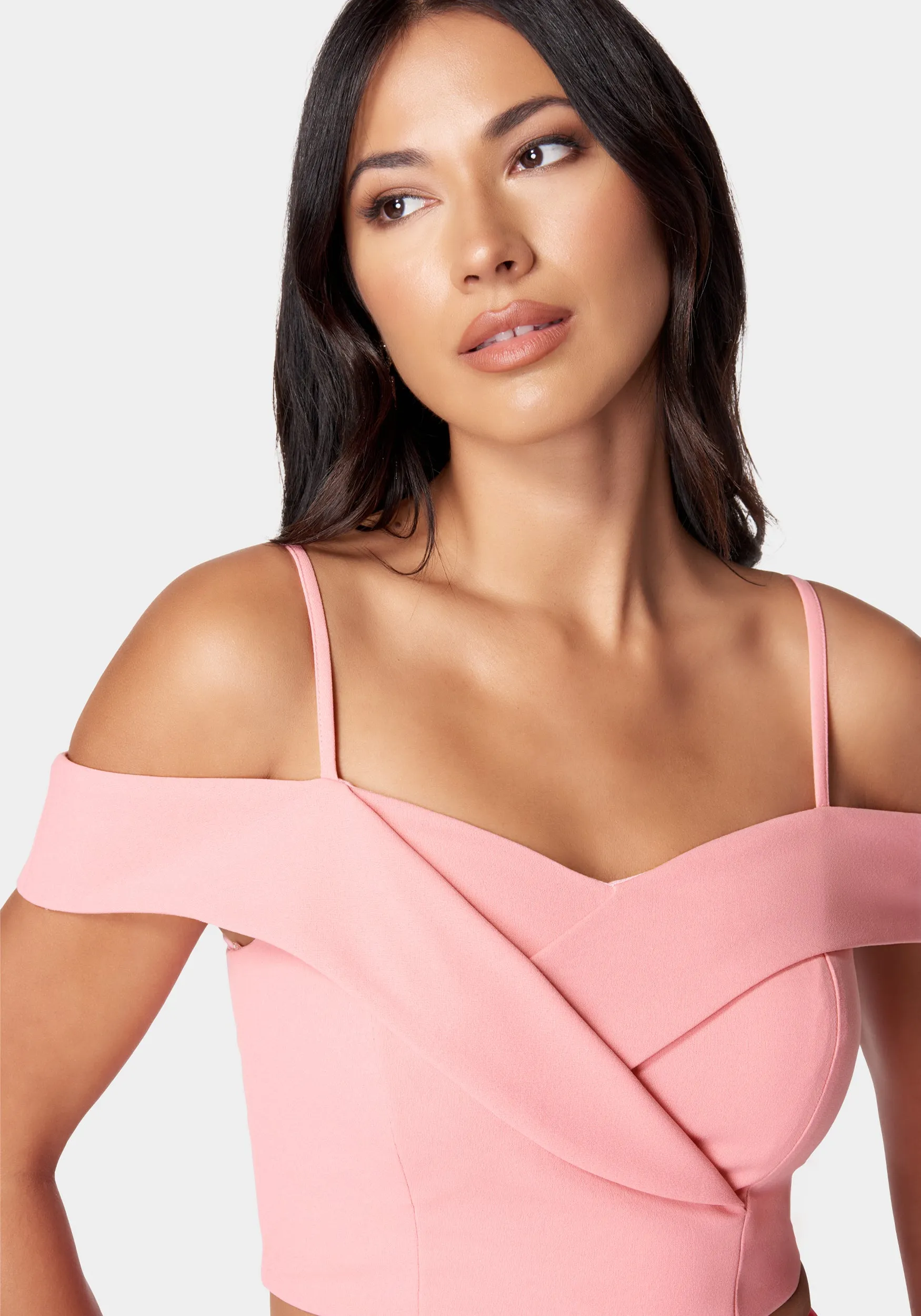 Off-Shoulder Knit Top sold by Bebe product image thumbnail 4