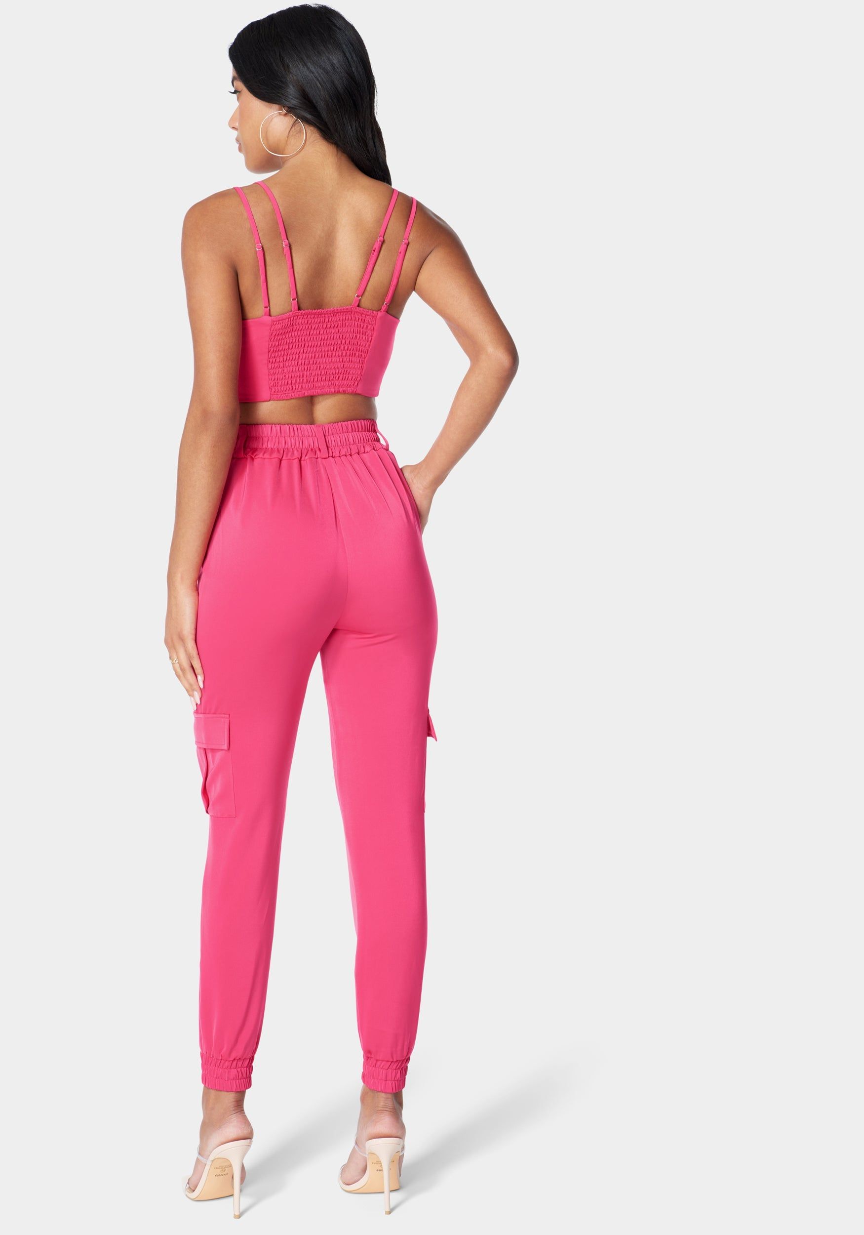 High Waist Cargo Jogger sold by Bebe product image thumbnail 4