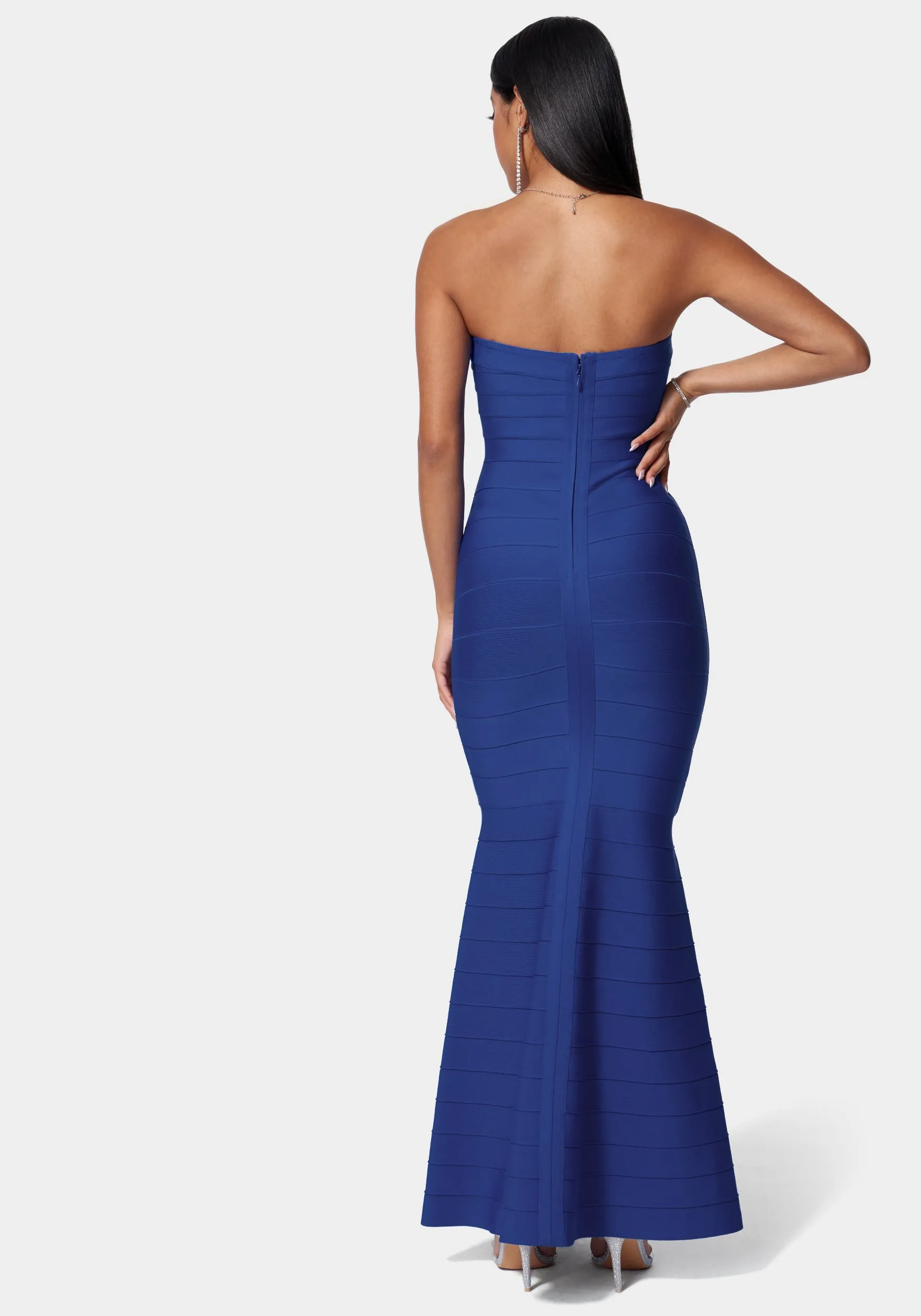 Luxe Bandage Strapless Gown sold by Bebe product image thumbnail 3