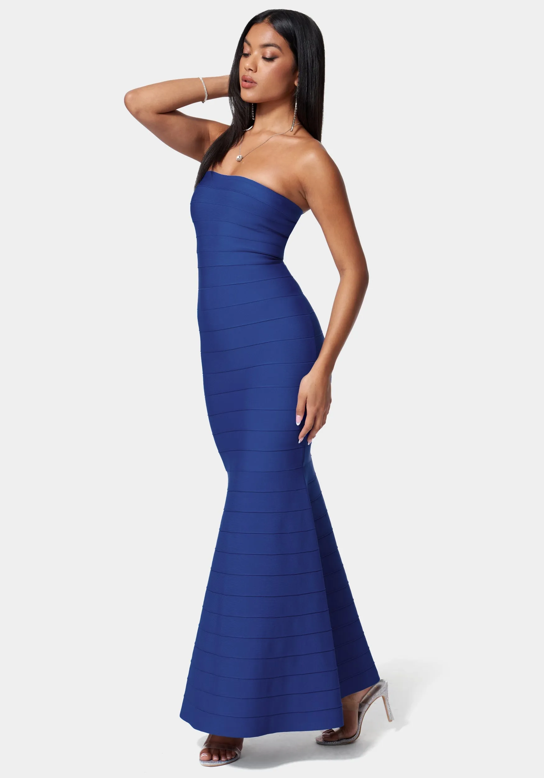 Luxe Bandage Strapless Gown sold by Bebe product image thumbnail 2