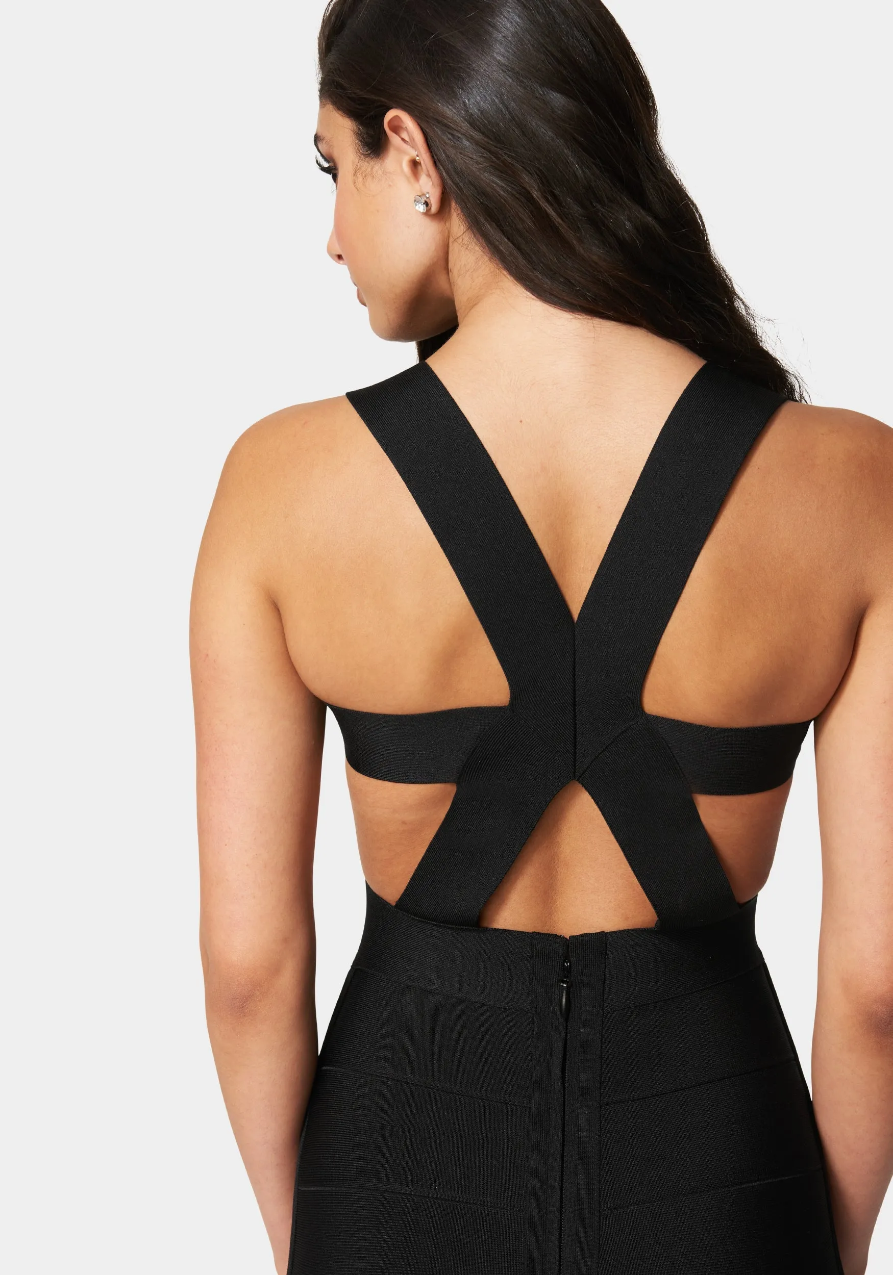 Luxe Bandage X-Back Dress sold by Bebe product image thumbnail 4