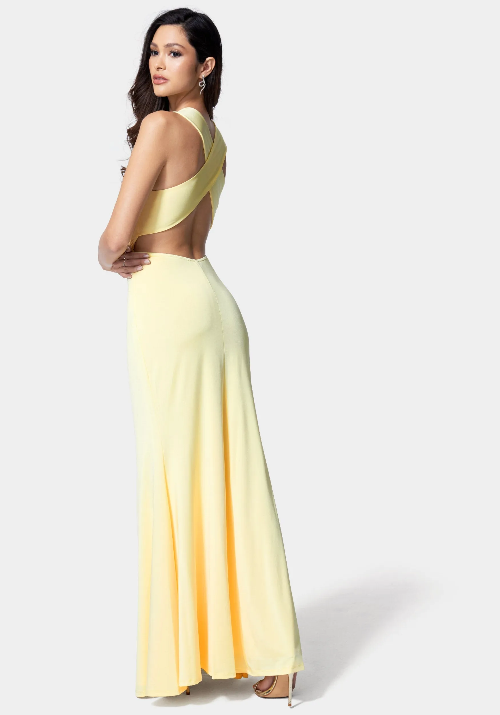Open Back Gown sold by Bebe product image thumbnail 3