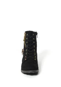 Wandell Logo Ankle Boots sold by Bebe