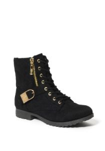 Wandell Logo Ankle Boots sold by Bebe