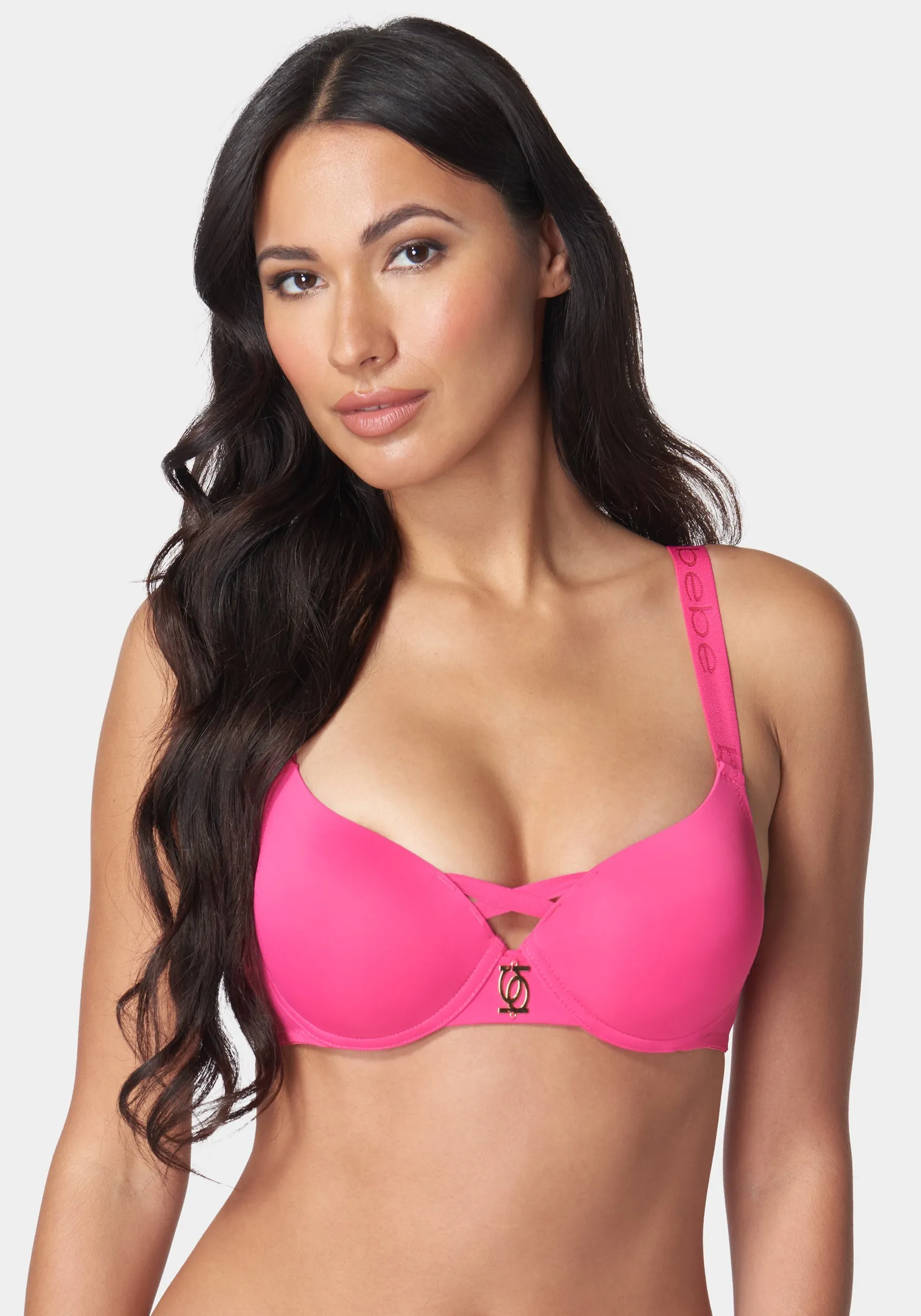 Microfiber Mega Push-Up Bra sold by Bebe product image thumbnail 4