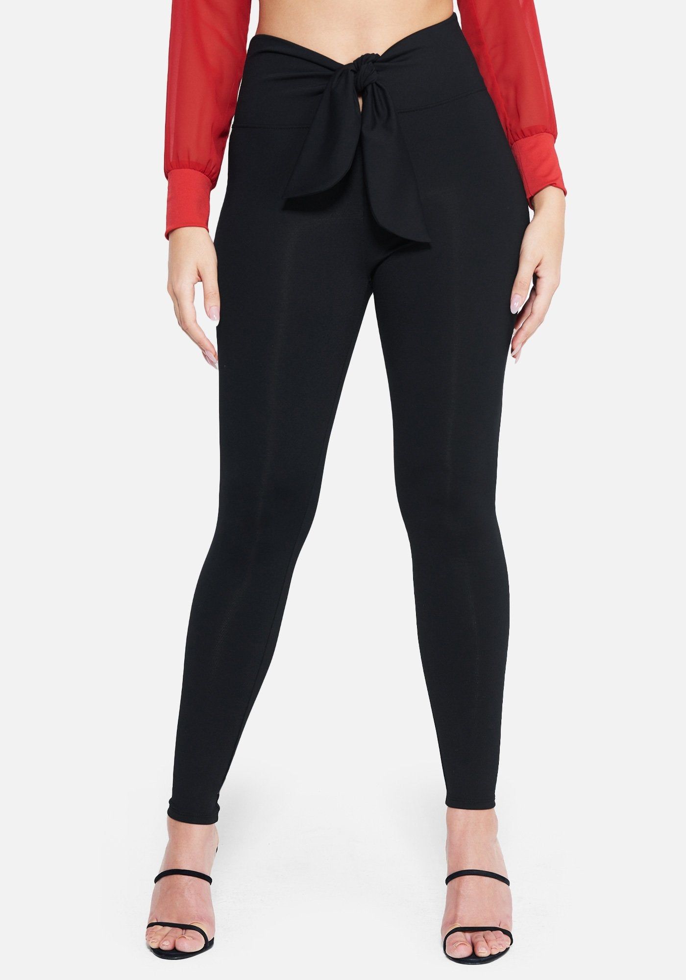 Tie High Waist Leggings sold by Bebe