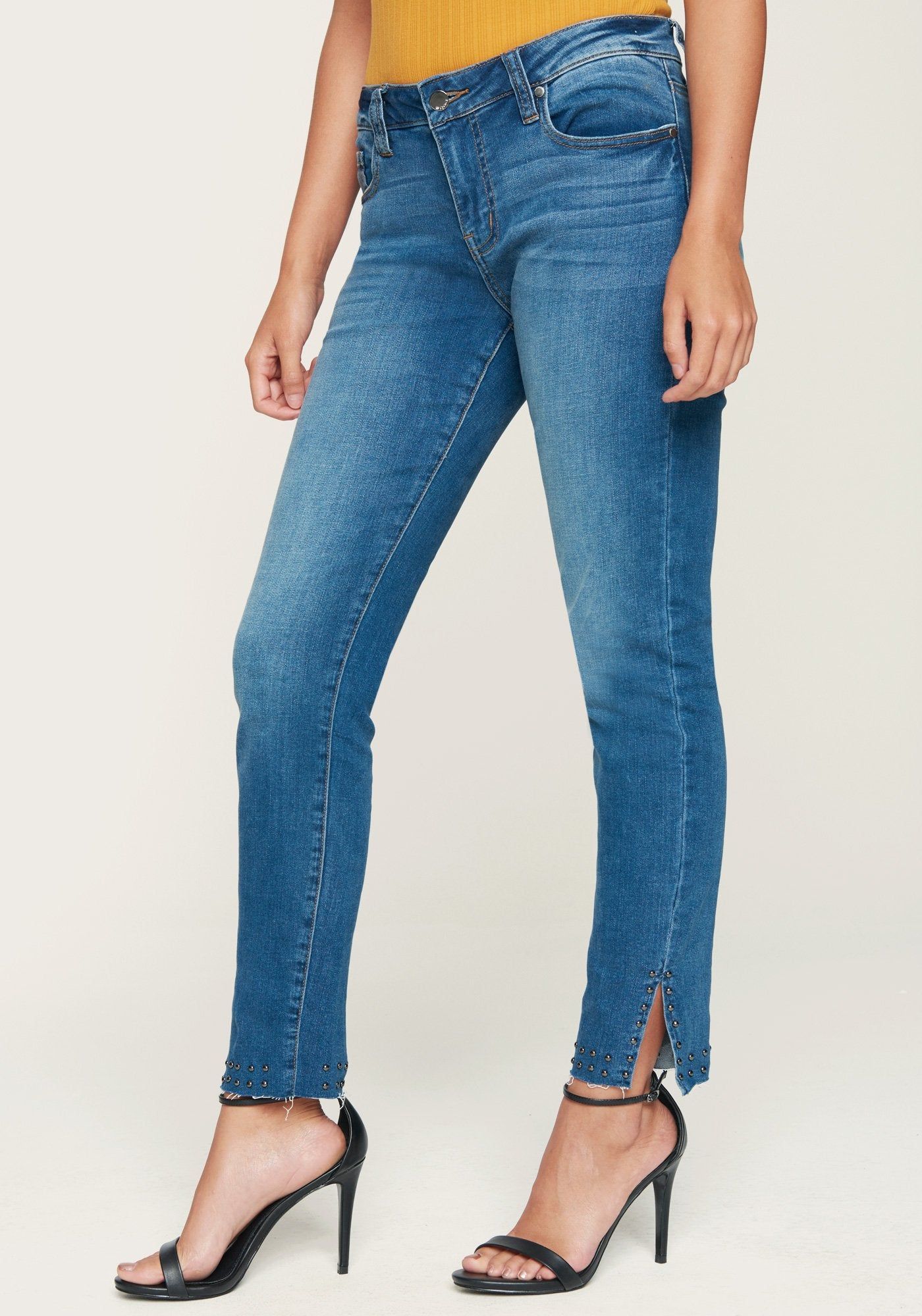 Stud Detail Skinny Jeans sold by Bebe product image thumbnail 3
