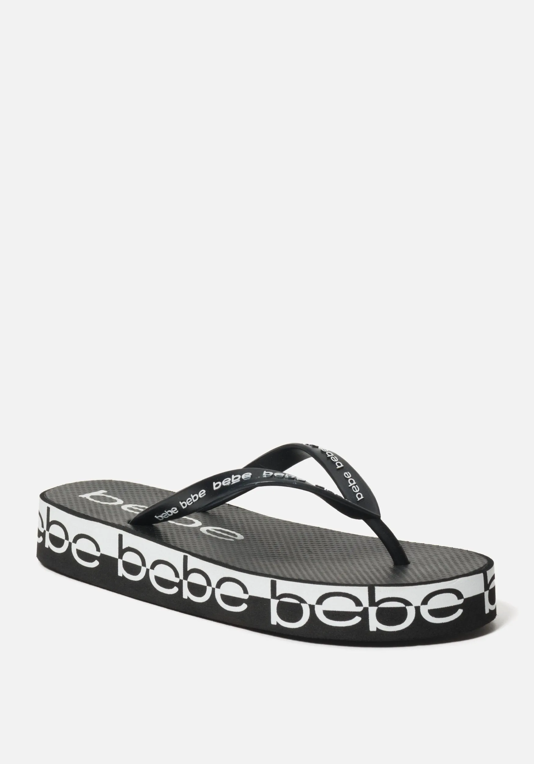 Peggy Platform Flip Flops sold by Bebe