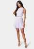 Shoulder Tie Detail Lace Top With Flared Lace Skirt Set sold by Bebe