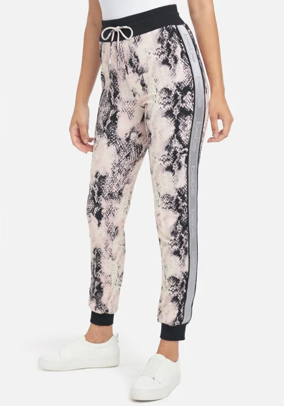 Snakeskin Printed Jogger sold by Bebe