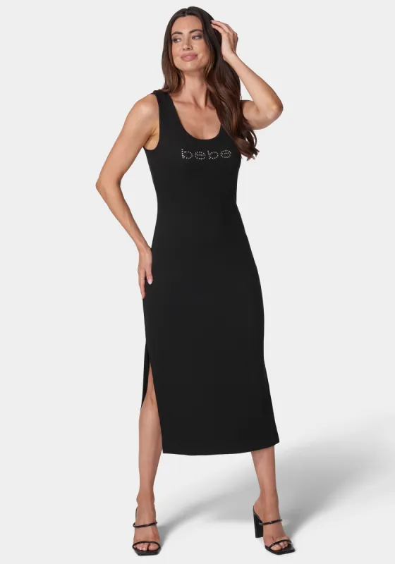 Maxi Logo Dress sold by Bebe