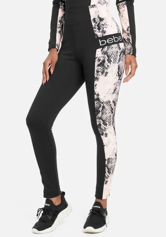 Bebe Logo Snakesin Legging sold by Bebe