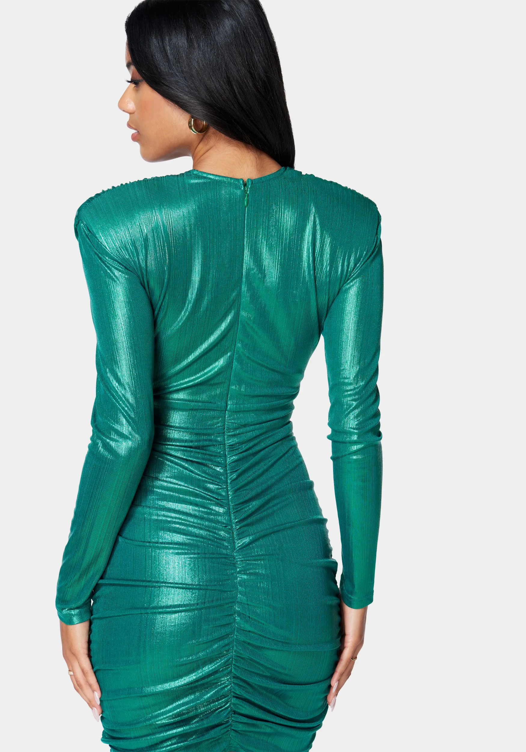 Ruched Sparkle Knit sold by Bebe product image thumbnail 4