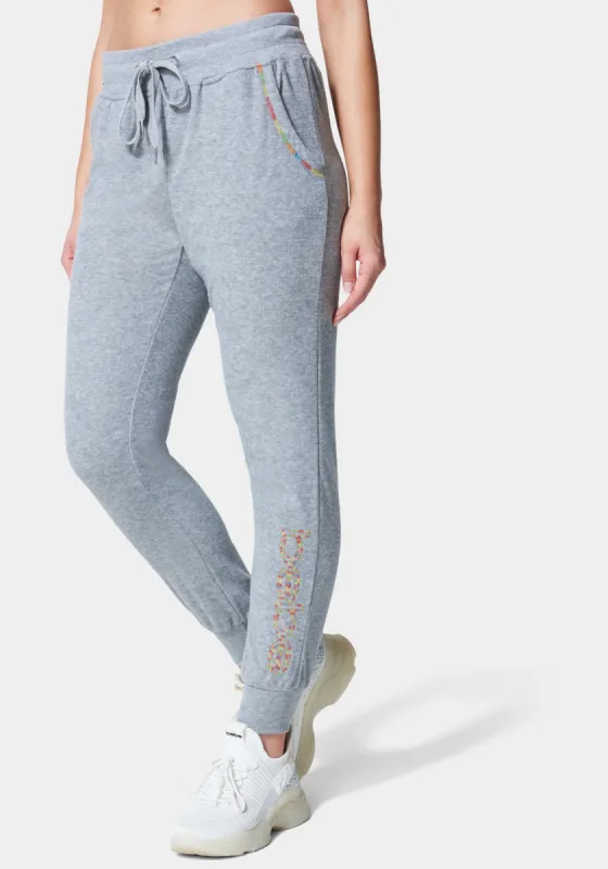 Bebe Logo Surf Terry Jogger sold by Bebe