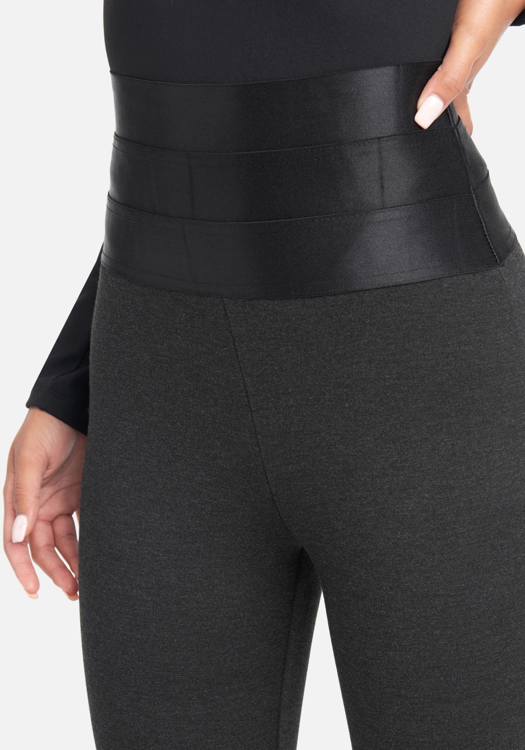 Satiny High Waist Legging sold by Bebe product image thumbnail 4