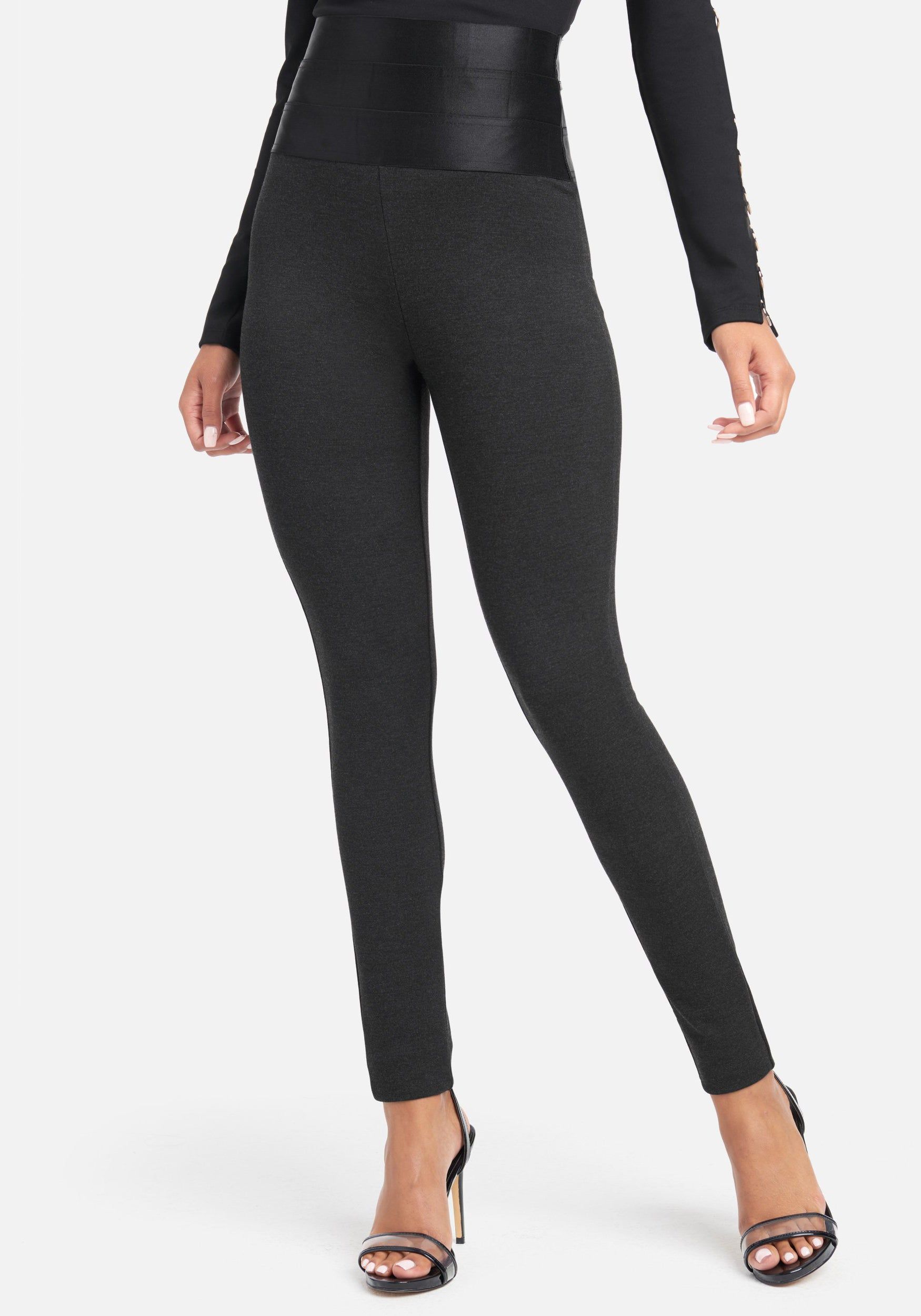 Satiny High Waist Legging sold by Bebe