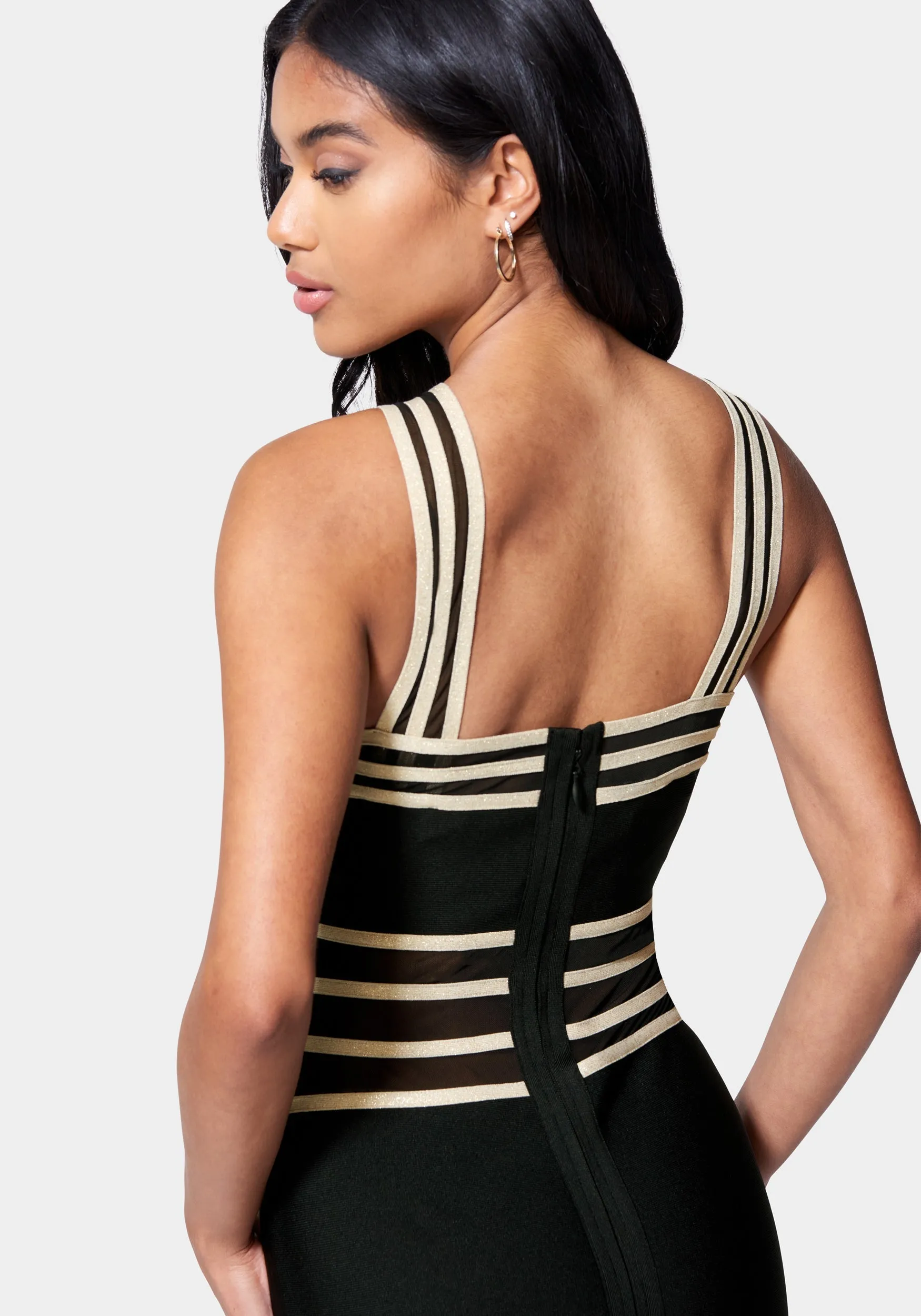 Bandage Cross Front Dress sold by Bebe product image thumbnail 3