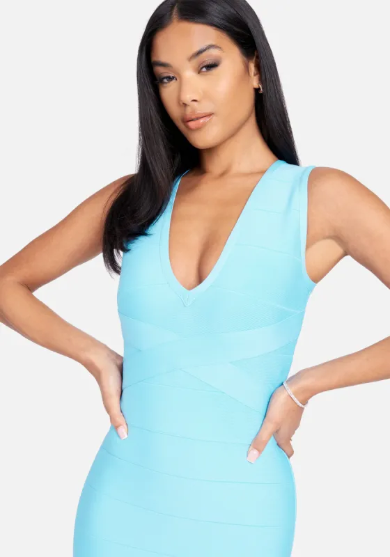 Bandage Midi Dress sold by Bebe