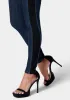 High Waist Knit Combo Skinny Jeans sold by Bebe