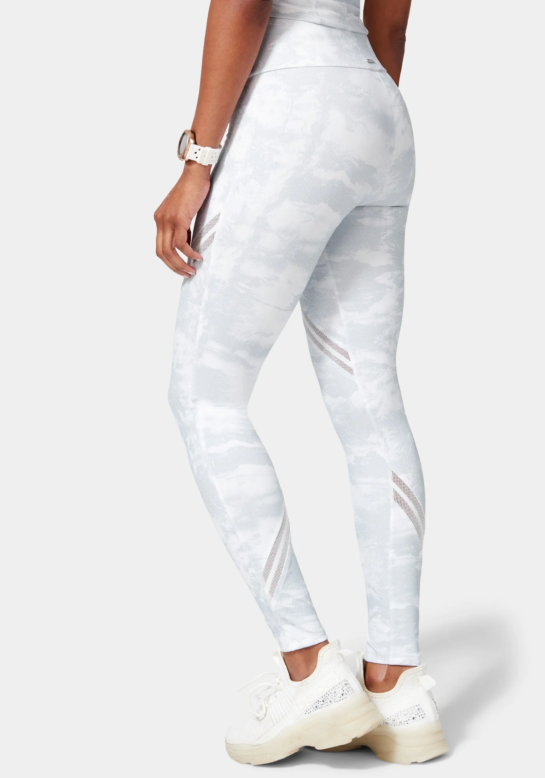 Bebe Logo Legging With Mesh Detail sold by Bebe product image thumbnail 3