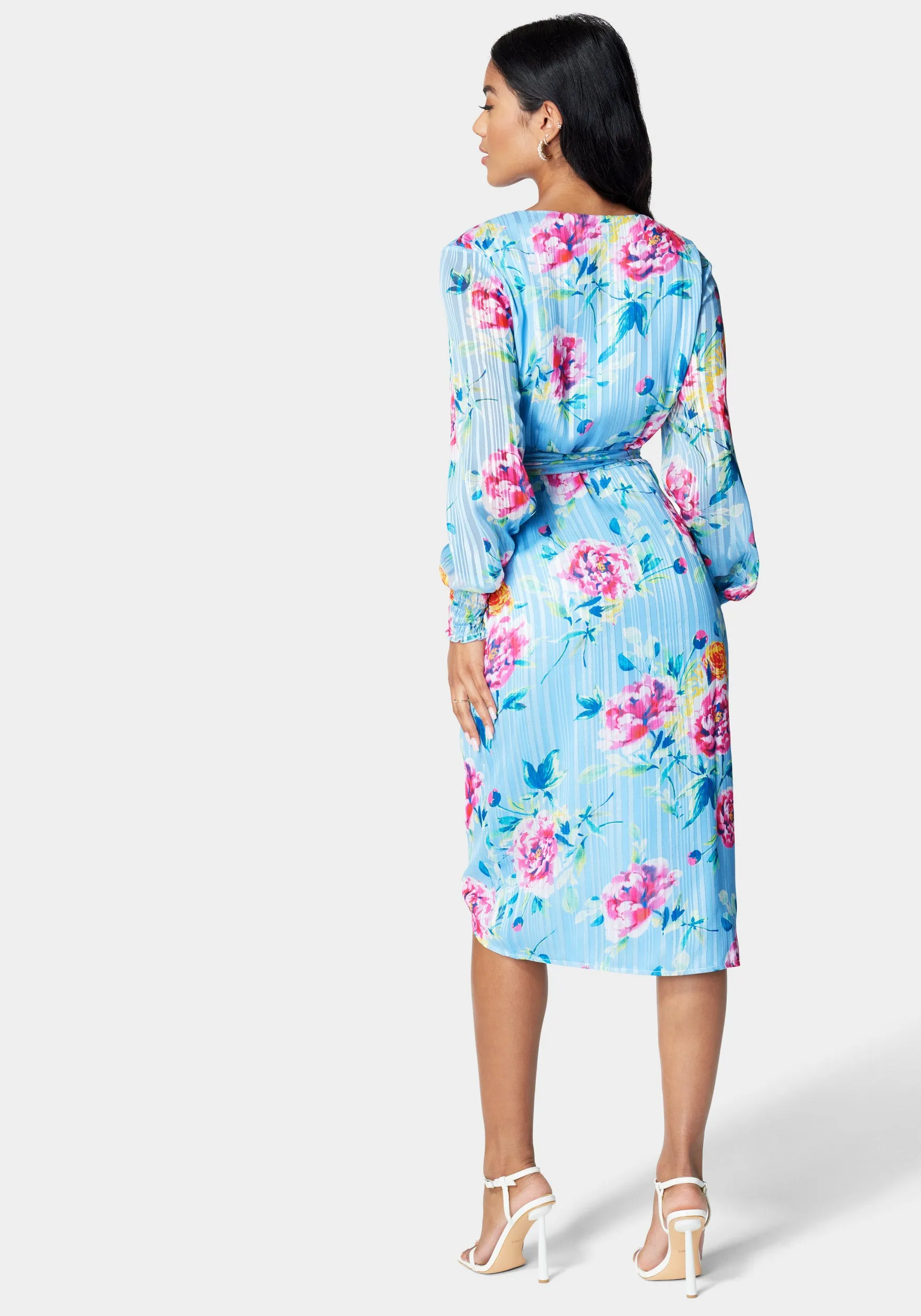 Sparkle Wrap Dress sold by Bebe product image thumbnail 3