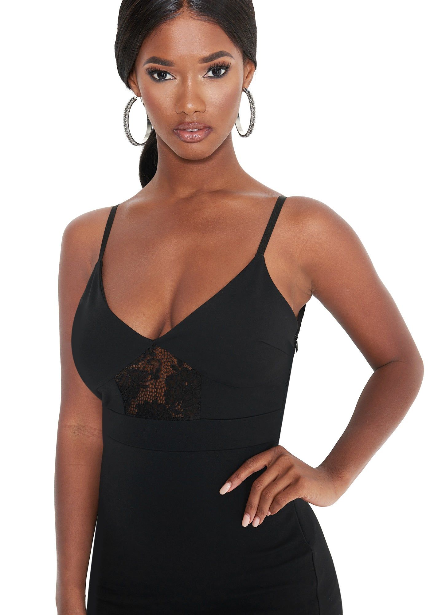 Knit Lace Mini Dress sold by Bebe product image thumbnail 4