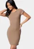 Open Back Mini Dress sold by Bebe