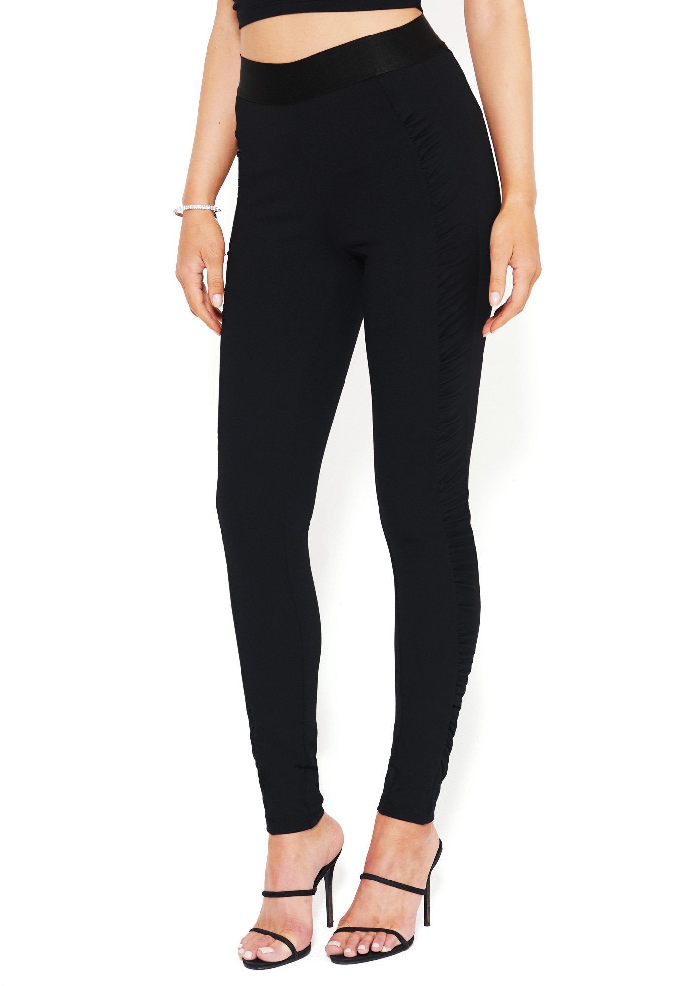 Ruched Detail Legging sold by Bebe