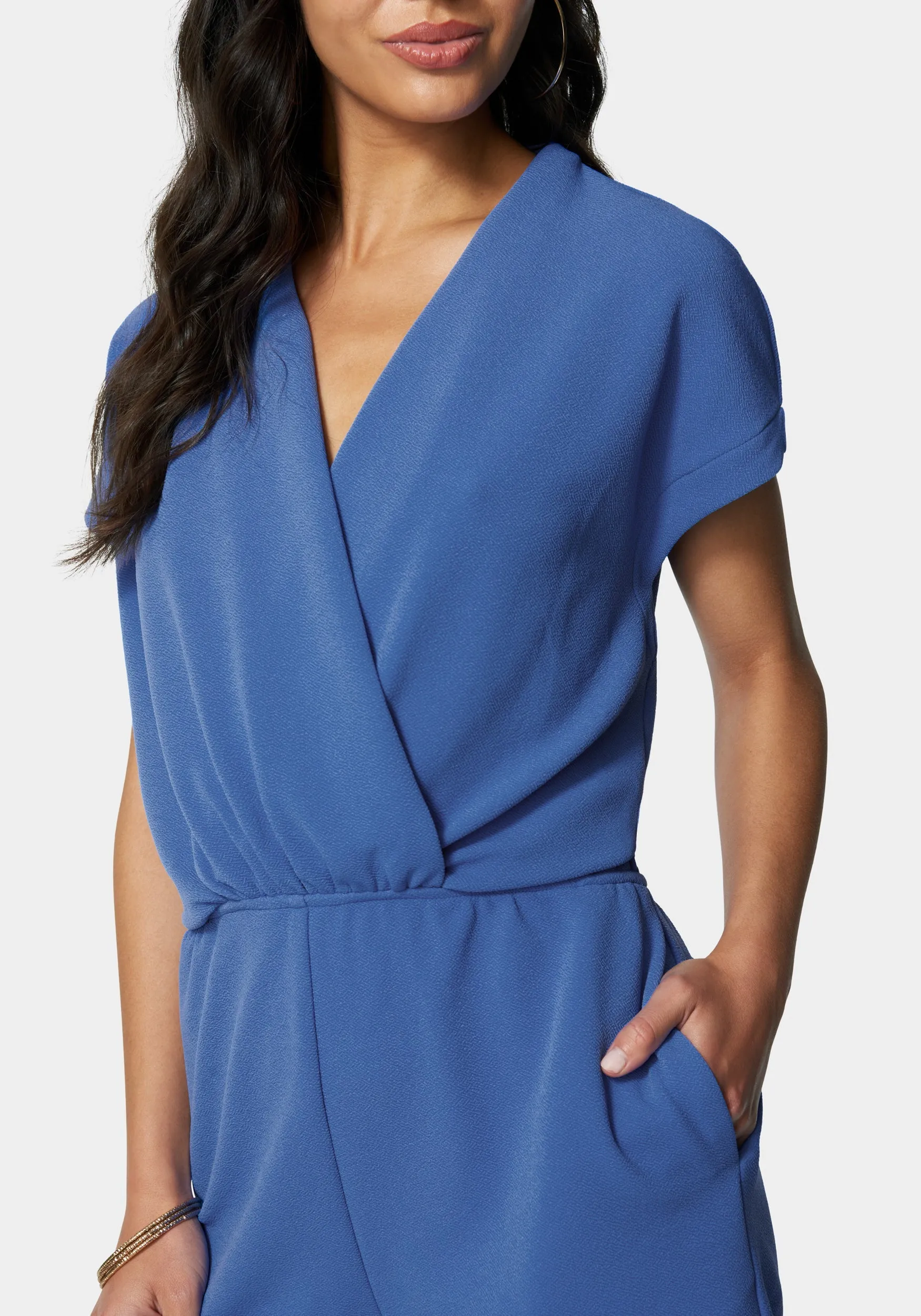 Surplice Romper sold by Bebe product image thumbnail 4