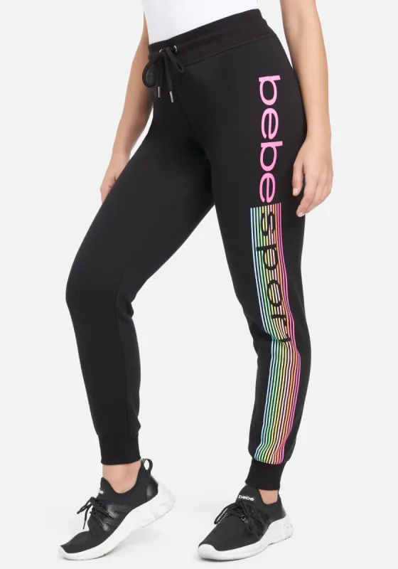 Bebe Sport Logo Stripe Jogger sold by Bebe
