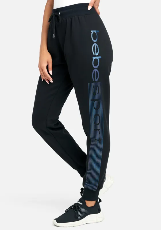 Bebe Sport Logo Stripe Jogger sold by Bebe