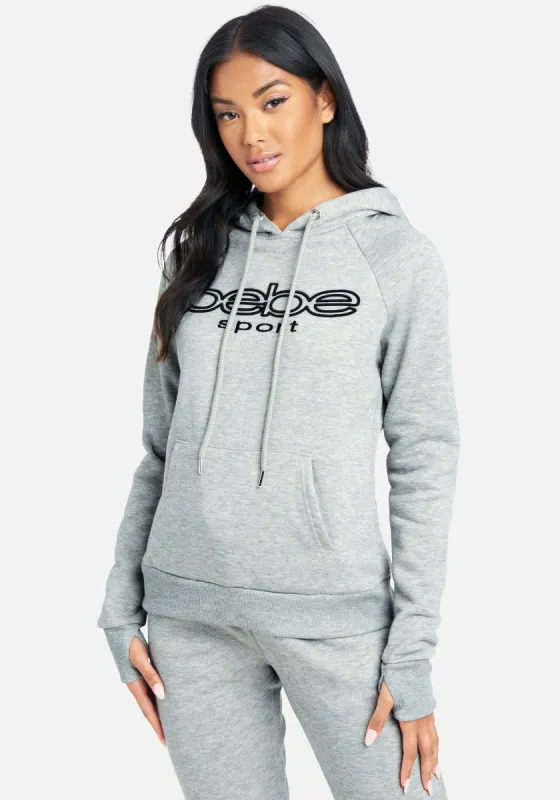 Bebe Sport Embroidered Logo Hoodie sold by Bebe