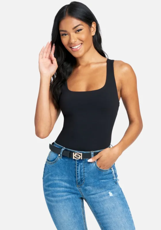 2 Pack Belts with Gold Accents sold by Bebe