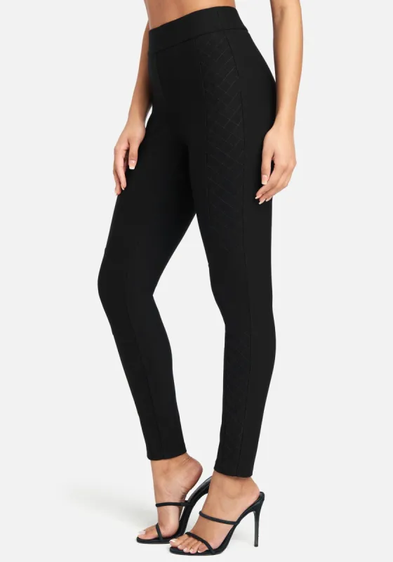 Quilt Stitch Detail Legging sold by Bebe