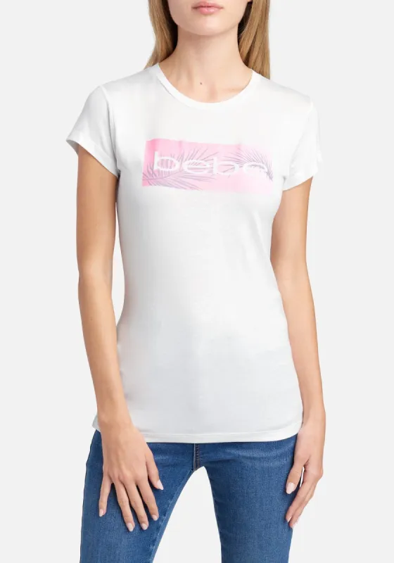 Bebe Logo Screen Print Tee sold by Bebe