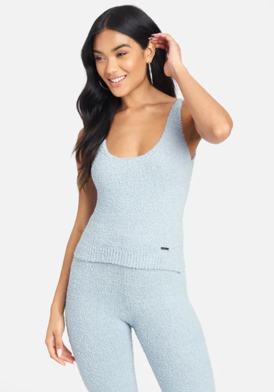 Chenille Knit Tank Top sold by Bebe