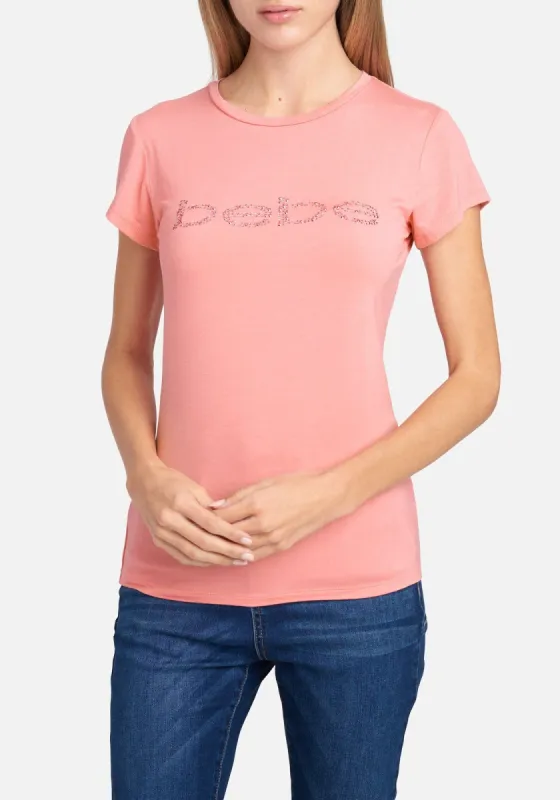 Bebe Logo Multistone Tee sold by Bebe