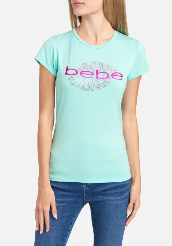Bebe Logo Lip Tee sold by Bebe