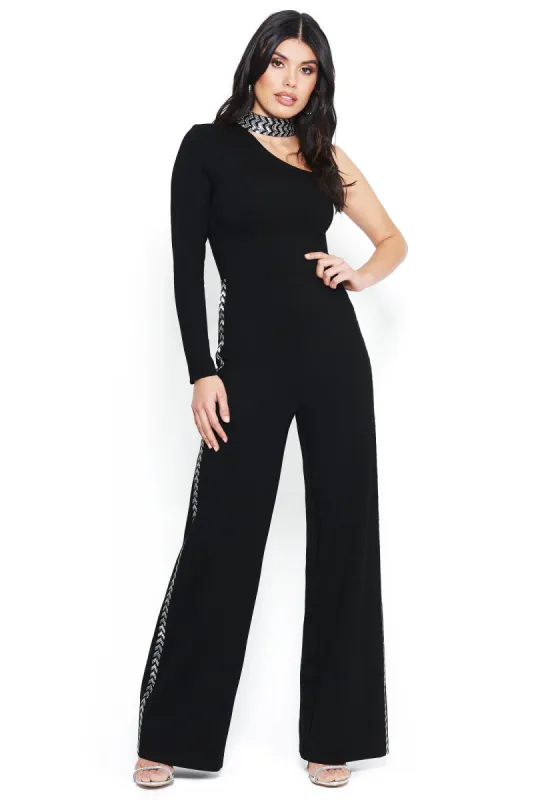 Embellished Jumpsuit sold by Bebe