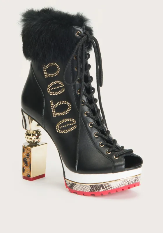 Bebe Capitol Ankle Boots made by Bebe